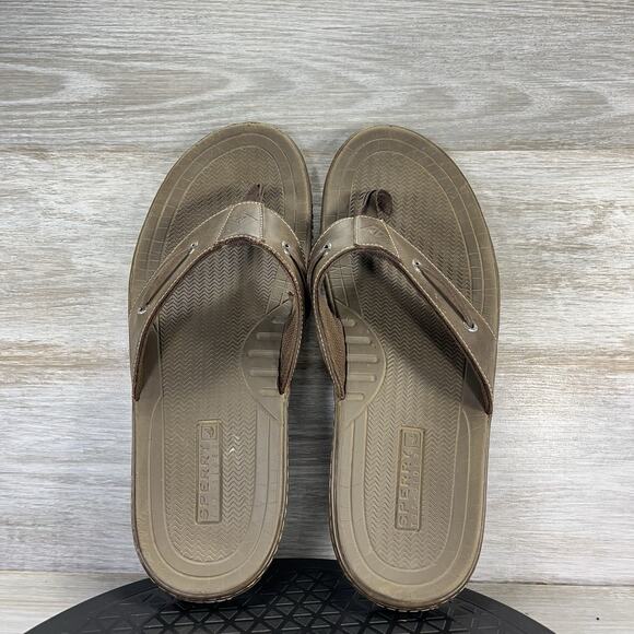 Sperry Top-Sider Men's Baitfish Thong Sandals Size 12 - Picture 6 of 8